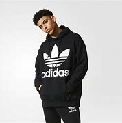Image result for Black Adidas Hoodie and Shirt