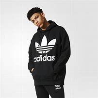 Image result for Hoodies Black and White Addidas