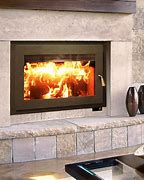 Image result for Zero Clearance Wood Fireplace Stove
