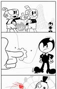 Image result for Bendy and Cup Head Crossover