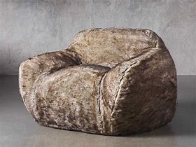 Image result for Cartoon Faux Fur Chair