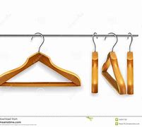 Image result for Wood Clothes Hangers Clip Art