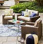 Image result for Wicker Patio Furniture with Green Cushions