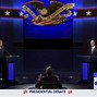 Image result for Trump Image Debating Both Wallace and Biden