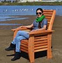 Image result for Portable Wood Beach Chair