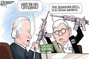 Image result for Joe Biden Shotgun Cartoon