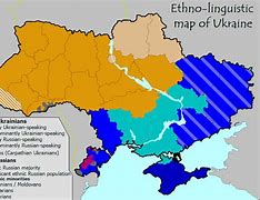 Image result for Ukrainian Language Map
