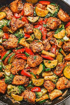 Healthy Chicken with Vegetable Skillet - NUTRITION LINE