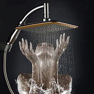 Image result for Wall Mounted Rain Shower Head