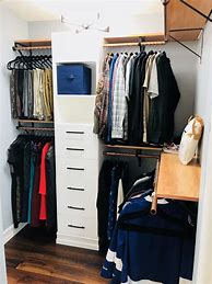 Image result for Build a Desk in a Closet