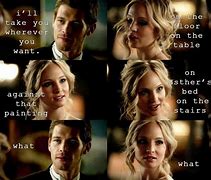 Image result for Klaus and Caroline Quotes