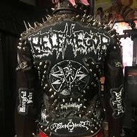 Image result for Black Metal Battle Jacket
