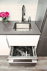 Image result for Single Drawer Dishwasher Under Sink