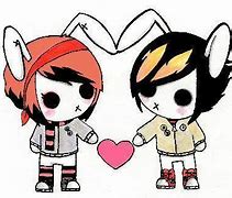 Image result for Emo Love Cartoons