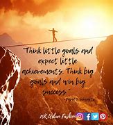 Image result for Big Goals Quote