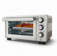 Image result for Oster Compact Countertop Oven With Air Fryer - Stainless Steel