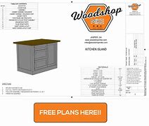 Image result for Free Kitchen Island Plans