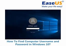 Image result for Find Username On Computer