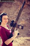 Image result for Female with Gun Funny
