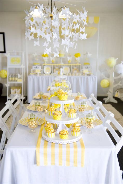 {BN Black Book of Parties} Bright Yellow and White 12th Birthday Party  