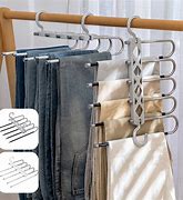 Image result for Trouser Hangers Inthe Show Room
