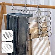 Image result for Pant Hanger with Locking Trouser Bar