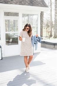 Image result for Summer Casual Dress with Sneakers