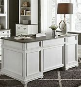 Image result for White Executive Office Desk