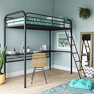 Image result for Twin Bunk Bed with Desk