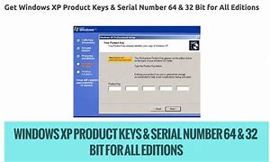 Image result for Windows XP 64-Bit Product Key