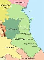 Image result for Show Me a Map of Dagestan