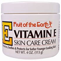 Image result for Vitamin E Skin Care Cream Cruelty Free