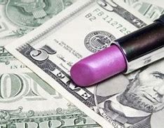 Image result for lipstick related to recession of economy
