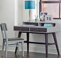 Image result for Grey Desk and Chair