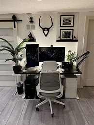 Image result for Modern White Office Desk