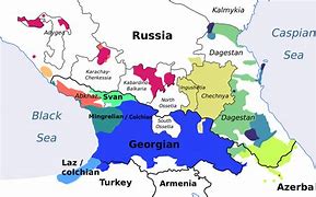 Image result for Caucasus Ethnic Map