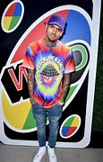 Image result for Chris Brown with Red Air Forces
