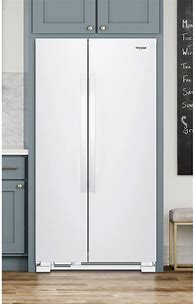 Image result for Whirlpool WRS321SDHW Whirlpool WRS321SDHW 21.4 Cu. Ft. Side-By-Side Refrigerator - White - Refrigerators & Freezers - Side-By-Side Refrigerators - White - U991187551