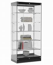 Image result for Glass Curio Display Case