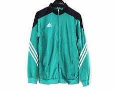 Image result for Adidas Track Jacket Black and White