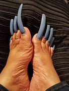 Image result for Long Foot Nails