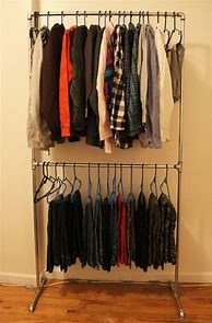 Image result for DIY Hanging Clothes Rack
