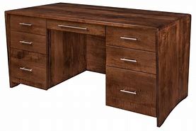 Image result for Modern Executive Solid Wood Desk