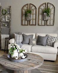 Image result for Country Farmhouse Living Room Wall Decor