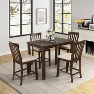 Image result for Dining Room Table with 4 Chairs