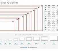 Image result for Large Flat Screen TV Sizes