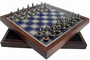 Image result for Antique Civil War Chess Set