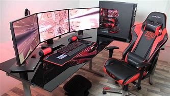 Image result for Gaming Battle Station Computer Desk