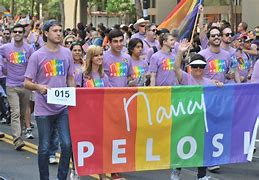 Image result for Nancy Pelosi Pride Parade