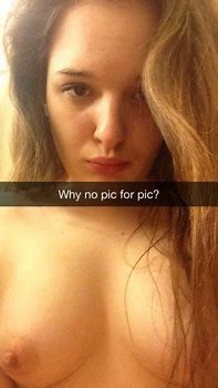 Angry Brunette Demands Pic for Pic on Snapchat Porn Pic EP